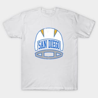 San Diego Retro Helmet - White T-Shirt